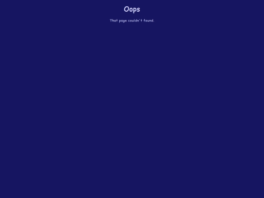 not_found screenshot