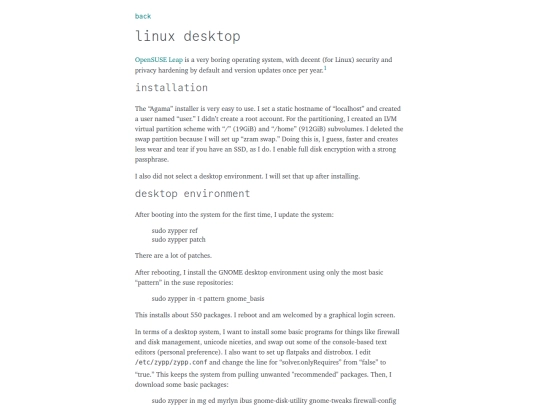 reference/loonix screenshot