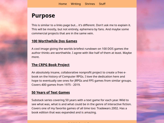artefacts screenshot