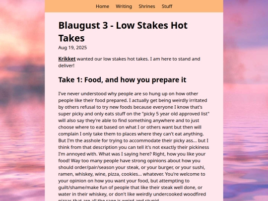 blog/blaugust-3-low-stakes-hot-takes screenshot