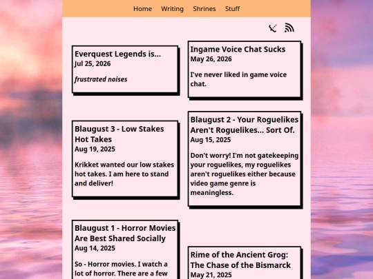 blog screenshot