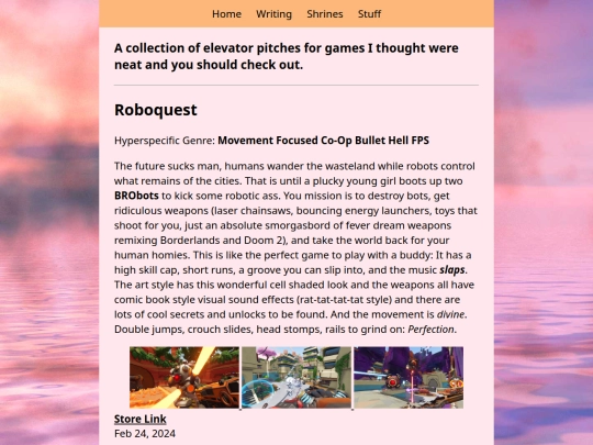 writing/gamesrecs screenshot