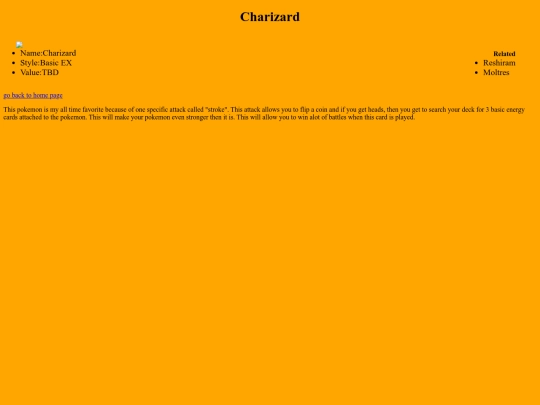 charzard screenshot