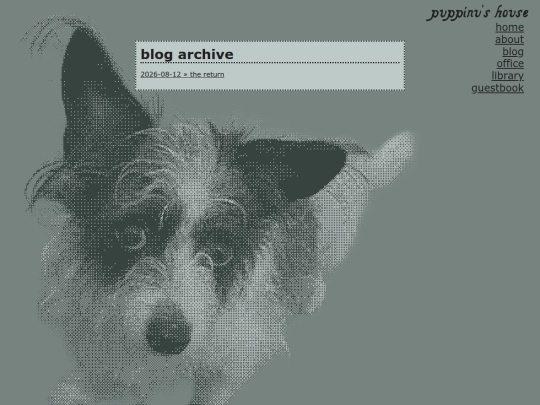 blog/archive screenshot
