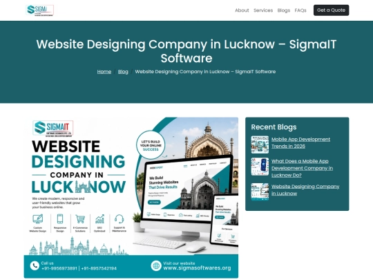 blogs/website-designing-company-in-lucknow screenshot
