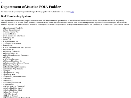foia-fodder-doj screenshot