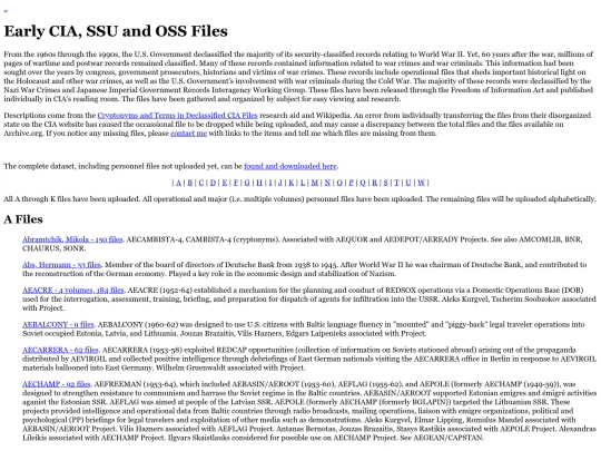 subfolder1/early-cia screenshot