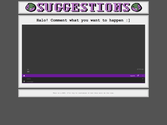 suggestions screenshot