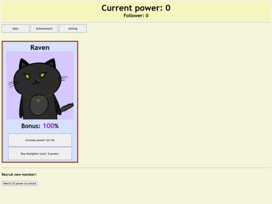 Raven the Monarch/main screenshot