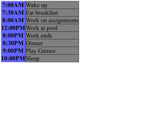 news/schedule screenshot