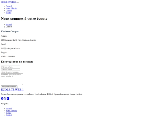 contact screenshot