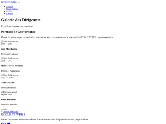 dirigeants screenshot