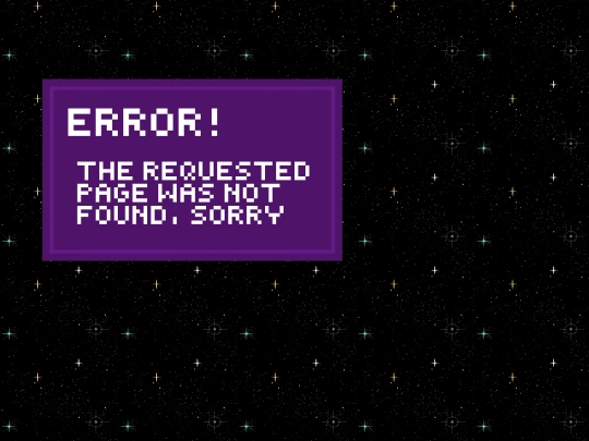 not_found screenshot