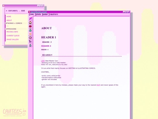 backup/cavi-exe-v01/about screenshot