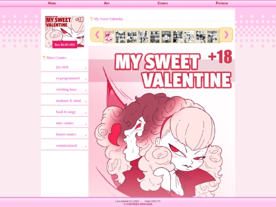comic/valentine screenshot