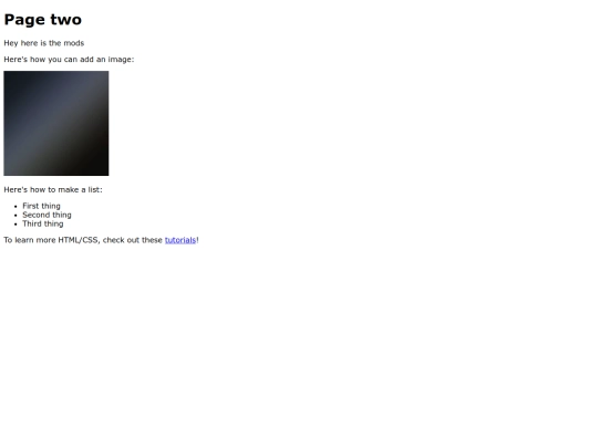 Helpers screenshot