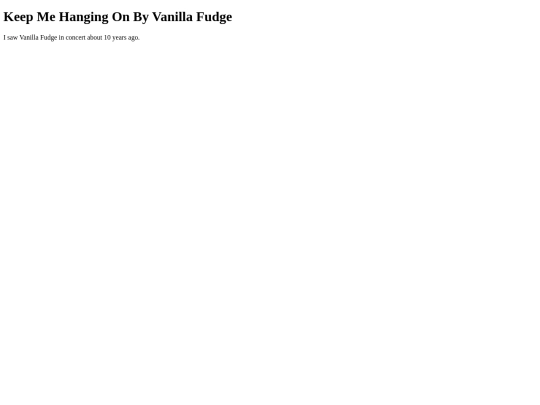 songs/fudge screenshot