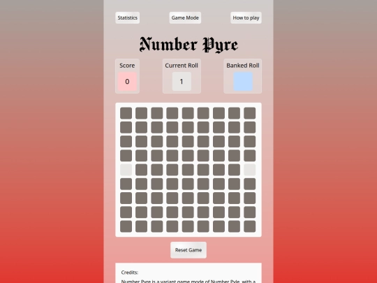 number-pyre screenshot