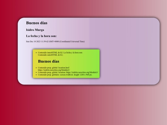 Modulo3 screenshot