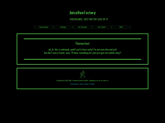 games/flavourtext screenshot