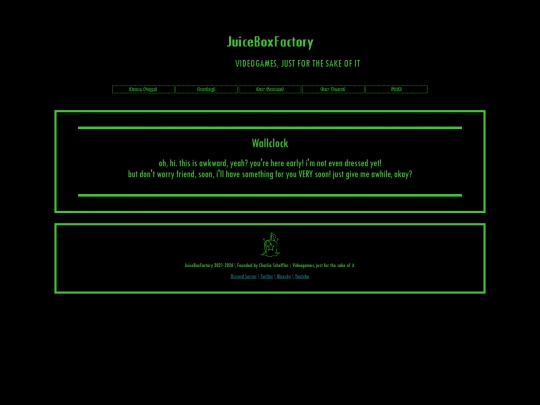 games/wallclock screenshot