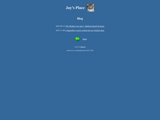 blog screenshot