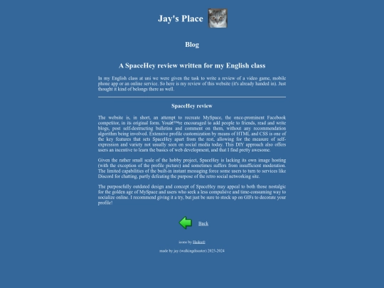 blog/review screenshot