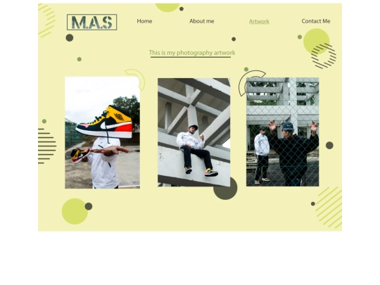 Artwork page screenshot