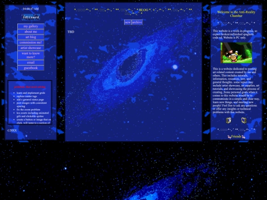 artblog screenshot