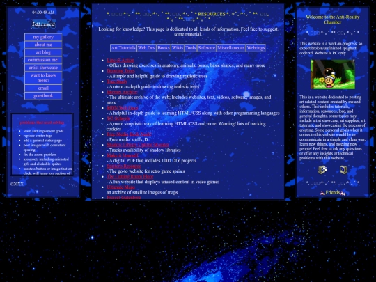 resources screenshot
