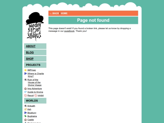 not_found screenshot