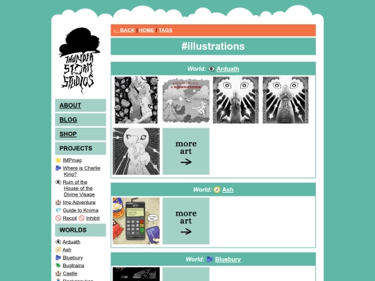 tags/illustrations screenshot