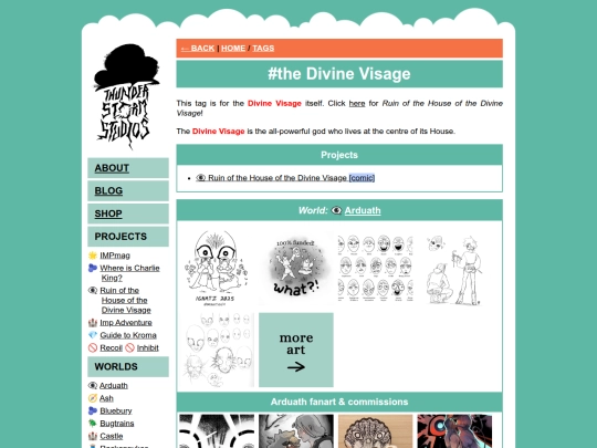 tags/thedivinevisage screenshot