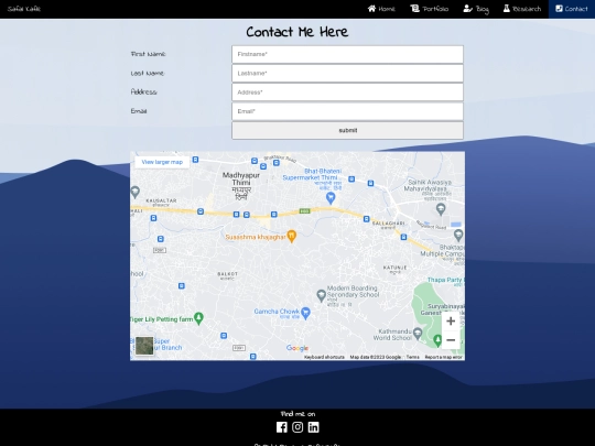 contact screenshot