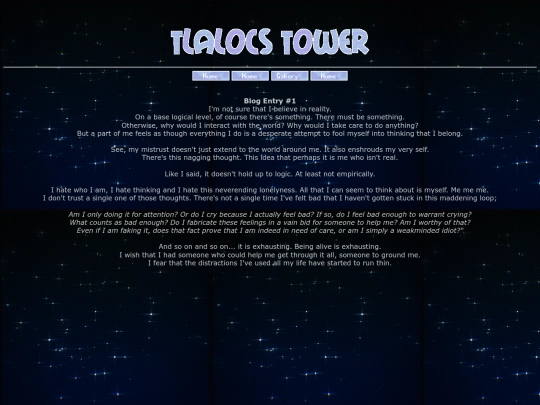 blog screenshot
