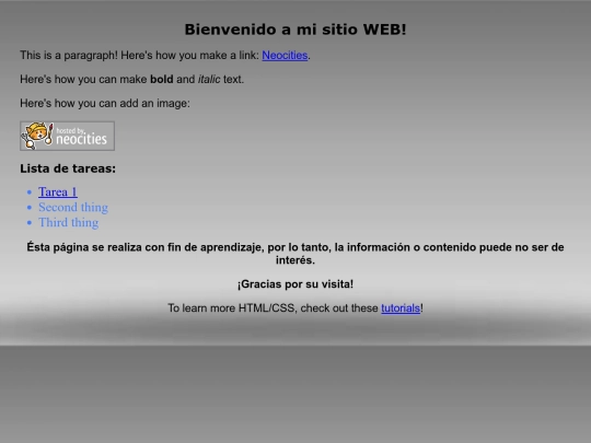 index screenshot