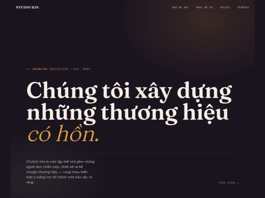 studio-kin-website_2 screenshot