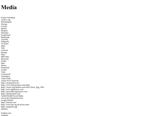 resources screenshot