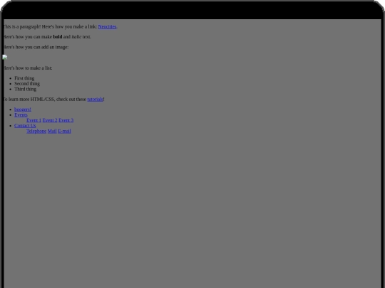 test1 screenshot