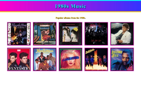 1980smusic screenshot