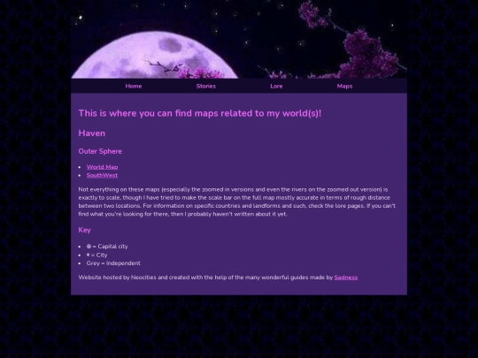 Maps screenshot