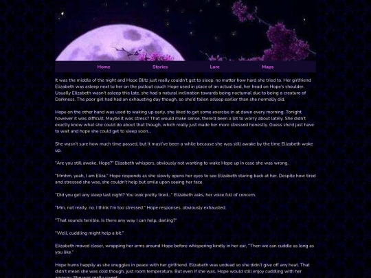 Stories/bite screenshot