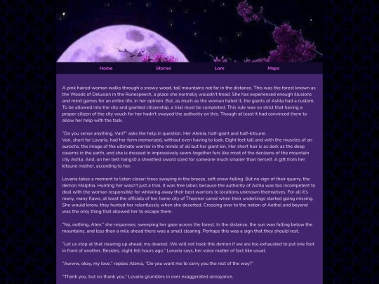 Stories/tragedy screenshot