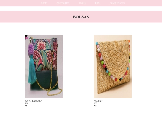 accesorios screenshot
