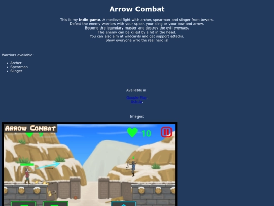arrow-combat screenshot