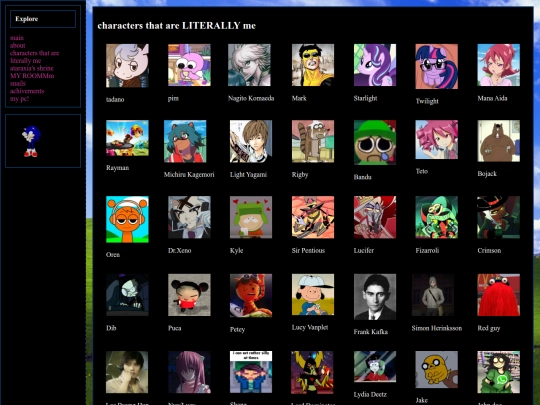 characters screenshot