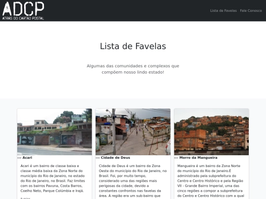 lista-de-favelas screenshot