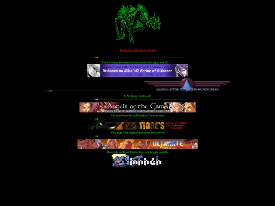 links screenshot