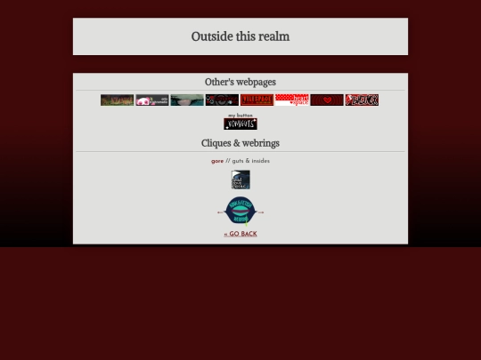 links screenshot