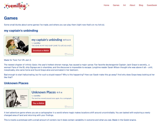 games screenshot